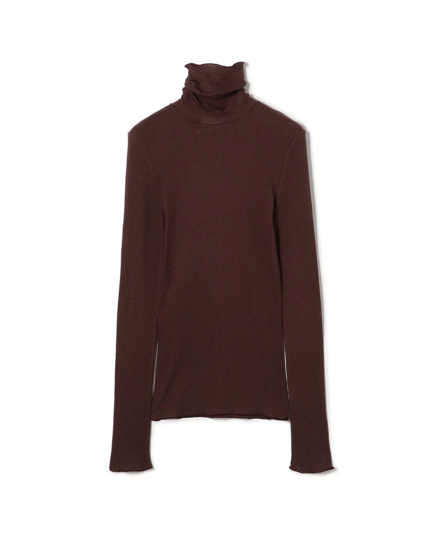 【トゥモローランド/TOMORROWLAND】のコットンシルクリブ タートルネックプルオーバー インテリア・キッズ・メンズ・レディースファッション・服の通販 founy(ファニー) ファッション Fashion レディースファッション Fashion for Women トップス・カットソー Cut & Sew Tops カジュアルプルオーバー・ニットトップス Pullovers & Knit Tops / Casual Pullovers タートルネック・ハイネックトップス Turtlenecks & High-Neck Tops シルク Silk, 100% Silk スリット Slit, Slit Detail タートルネック Turtleneck, High Neck トレンド Trend, Trending Now フィット Fit, Slim Fit 今季 This Season, Current Season 49 ダークブラウン|ID: prp329100004558540 ipo3291000000034581194