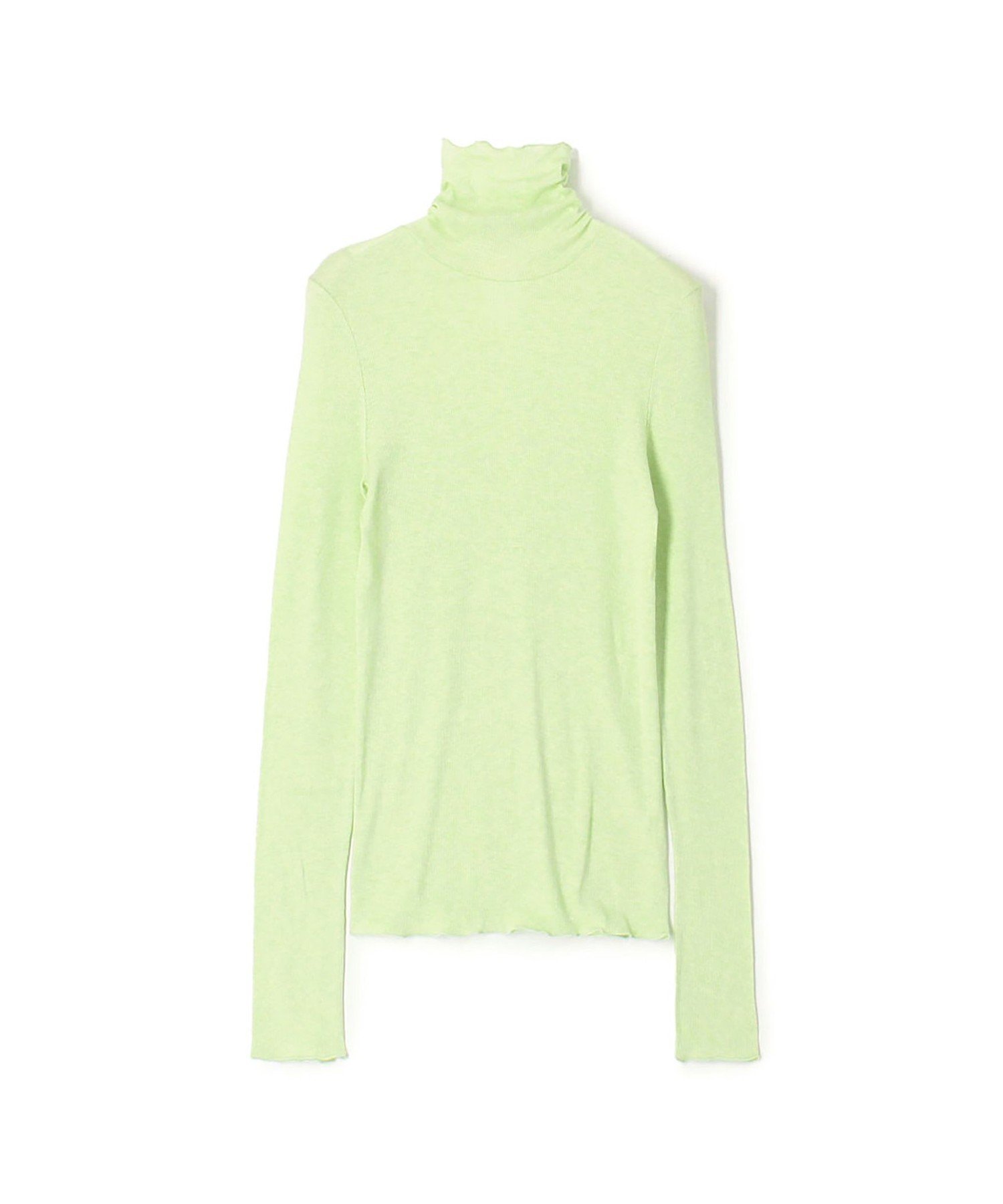 【トゥモローランド/TOMORROWLAND】のコットンシルクリブ タートルネックプルオーバー インテリア・キッズ・メンズ・レディースファッション・服の通販 founy(ファニー) ファッション Fashion レディースファッション Fashion for Women トップス・カットソー Cut & Sew Tops カジュアルプルオーバー・ニットトップス Pullovers & Knit Tops / Casual Pullovers タートルネック・ハイネックトップス Turtlenecks & High-Neck Tops シルク Silk, 100% Silk スリット Slit, Slit Detail タートルネック Turtleneck, High Neck トレンド Trend, Trending Now フィット Fit, Slim Fit 今季 This Season, Current Season 51 ライトグリーン|ID: prp329100004558540 ipo3291000000034581195