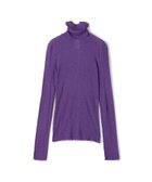 【トゥモローランド/TOMORROWLAND】のコットンシルクリブ タートルネックプルオーバー 人気、トレンドファッション・服の通販 founy(ファニー) ファッション Fashion レディースファッション Fashion for Women トップス・カットソー Cut & Sew Tops カジュアルプルオーバー・ニットトップス Pullovers & Knit Tops / Casual Pullovers タートルネック・ハイネックトップス Turtlenecks & High-Neck Tops シルク Silk, 100% Silk スリット Slit, Slit Detail タートルネック Turtleneck, High Neck トレンド Trend, Trending Now フィット Fit, Slim Fit 今季 This Season, Current Season thumbnail 75 パープル|ID: prp329100004558540 ipo3291000000034581202