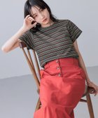 【ローリーズファーム/LOWRYS FARM】のフライスチビTシャツSS 人気、トレンドファッション・服の通販 founy(ファニー) ファッション Fashion レディースファッション Fashion for Women トップス・カットソー Cut & Sew Tops シャツ・ブラウス・オフィスカジュアル Elegant Blouses & Button-Ups ロングTシャツ・Tシャツ Longline T-Shirts & Tees おすすめ Recommended / Our Picks インナー Innerwear キャミ Camisole, Cami Top コンパクト Compact, Small Size サロペット Overalls, Salopette シンプル Simple, Minimal ビスチェ Bustier, Corset Top ベーシック Basic, Essential ボトム Bottoms, Lower Wear ワイド Wide, Wide Fit thumbnail ボーダー50|ID: prp329100004558545 ipo3291000000033448464