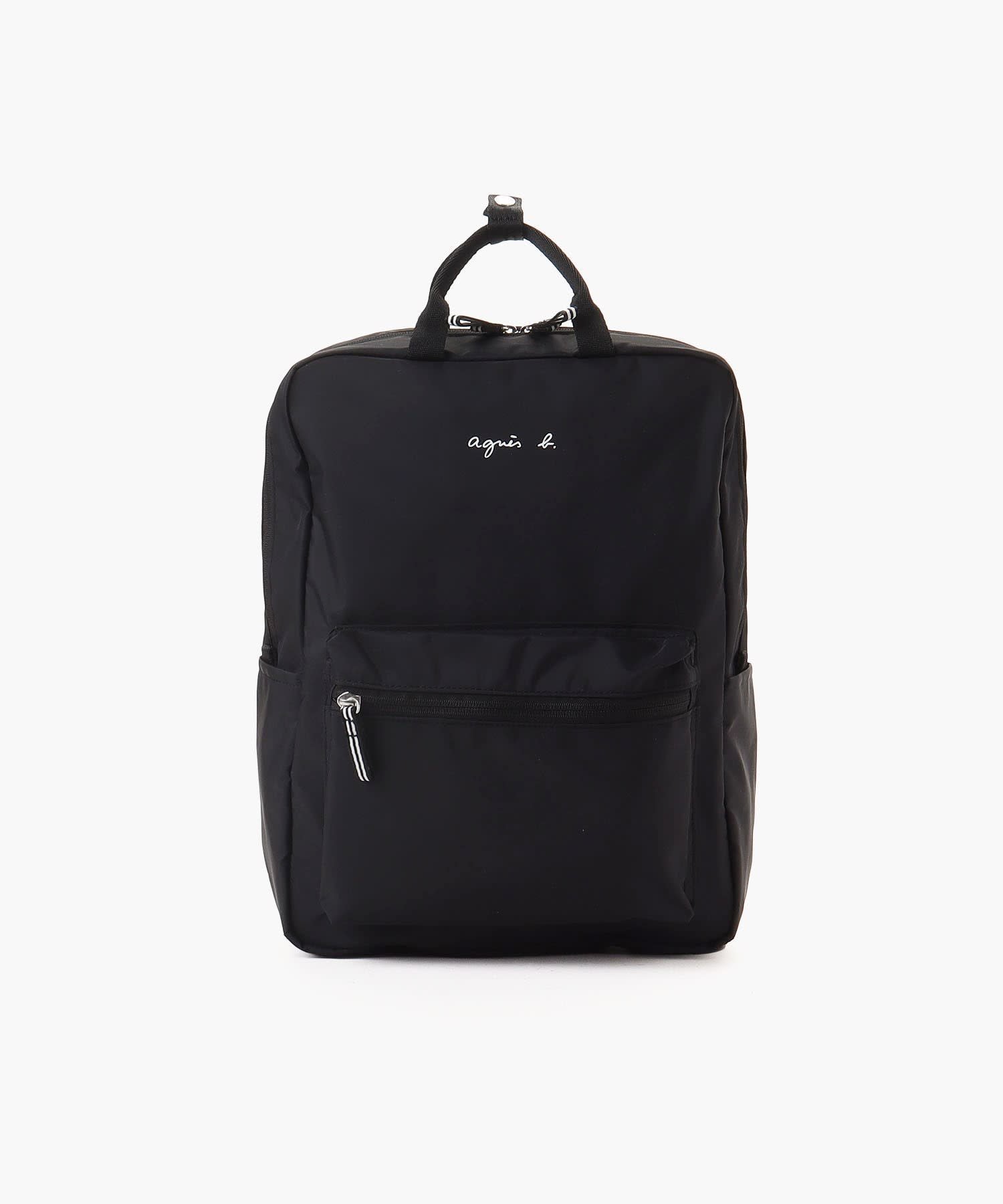 【アニエスベー ファム/agnes b. / KIDS】のAC12 E BAG キッズ ロゴリュックサック 人気、トレンドファッション・服の通販 founy(ファニー) 　ファッション　Fashion　キッズファッション　Fashion for Kids　プリント　Print, Printed Pattern　ボーダー　Border, Stripe　ポケット　Pocket, Pocket Detail　定番　Standard, Basic Item　 other-1|ID: prp329100004558583 ipo3291000000032641777