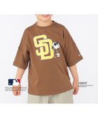 【シップス/SHIPS / KIDS】のSHIPS KIDS 100~125cm / PEANUTS*MLB プリント Tシャツ ブラウン|ID: prp329100004558621 ipo3291000000032996946