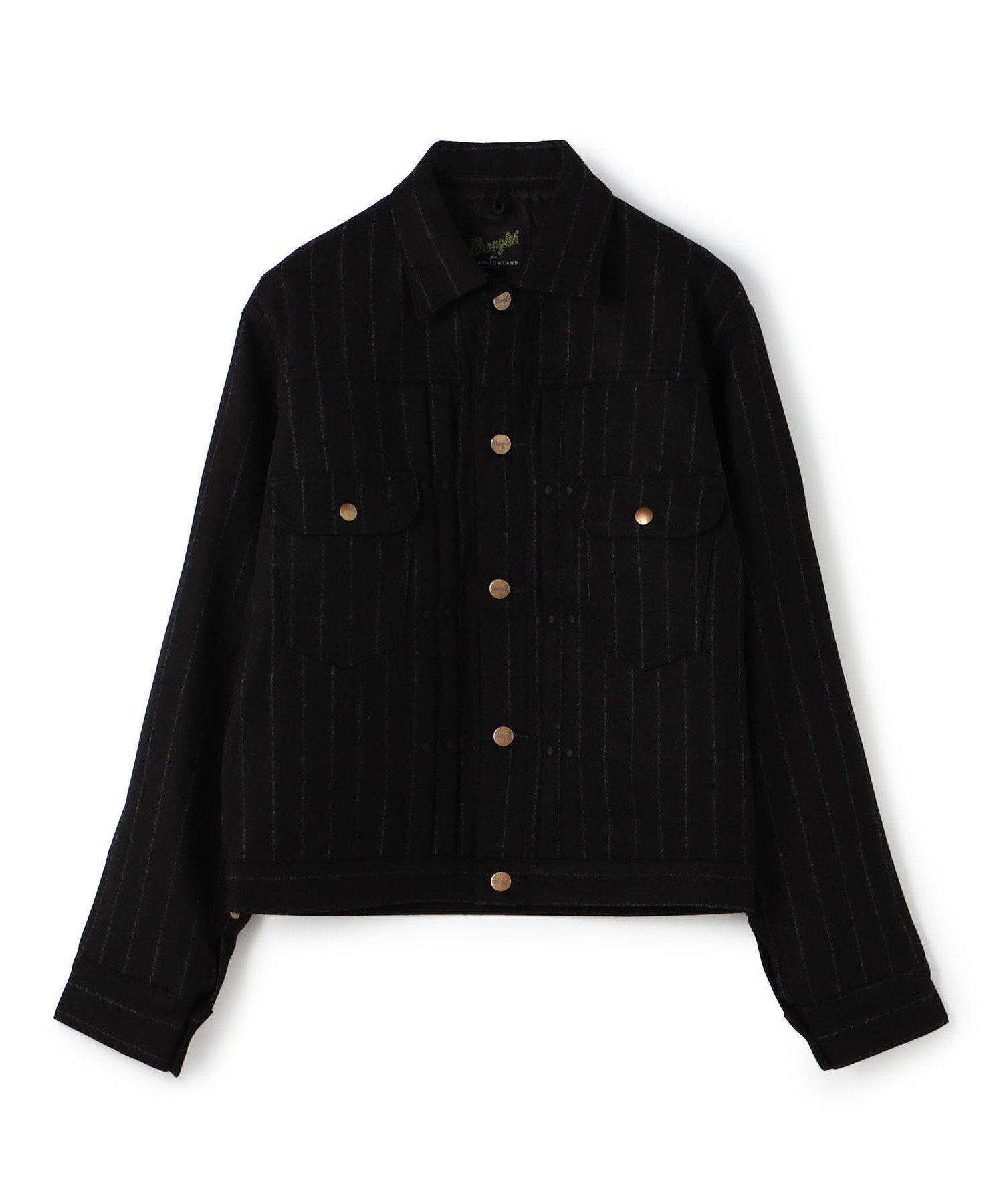 【トゥモローランド/TOMORROWLAND / MEN】の【別注】Wrangler 111MJ ウールフランネル ブルゾン FOX BROTHERS インテリア・キッズ・メンズ・レディースファッション・服の通販 founy(ファニー) 　ファッション　Fashion　メンズファッション　Men's Style Online　エレガント 上品　Elegant　スカーフ　Scarf　テーラード　Tailored　ブルゾン　Blouson　プリーツ　Pleats　モダン　Modern　別注　Special Order　18 ブラック系|ID: prp329100004558797 ipo3291000000032657166
