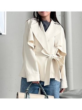 【フレイ アイディー/FRAY I.D】 3wayミドルトレンチコート人気、トレンドファッション・服の通販 founy(ファニー) ファッション Fashion レディースファッション Fashion for Women アウター Coat / Outerwear Collection コート・ロングコート・ピーコート Long Coats, Peacoats & More トレンチコート / 春秋の定番アウター Trench Coats ガウン Gown, Robe クラシカル Classical, Vintage-Inspired ショート Short, Short Length ジャケット Jacket, Outerwear ツイル Twist, Twisted Detail フェミニン Feminine, Girly フロント Front, Front Design ボレロ Bolero, Short Cardigan ミドル Middle Length, Mid Height リラックス Relax, Relaxed Fit 定番 Standard, Basic Item |ID:prp329100004558849