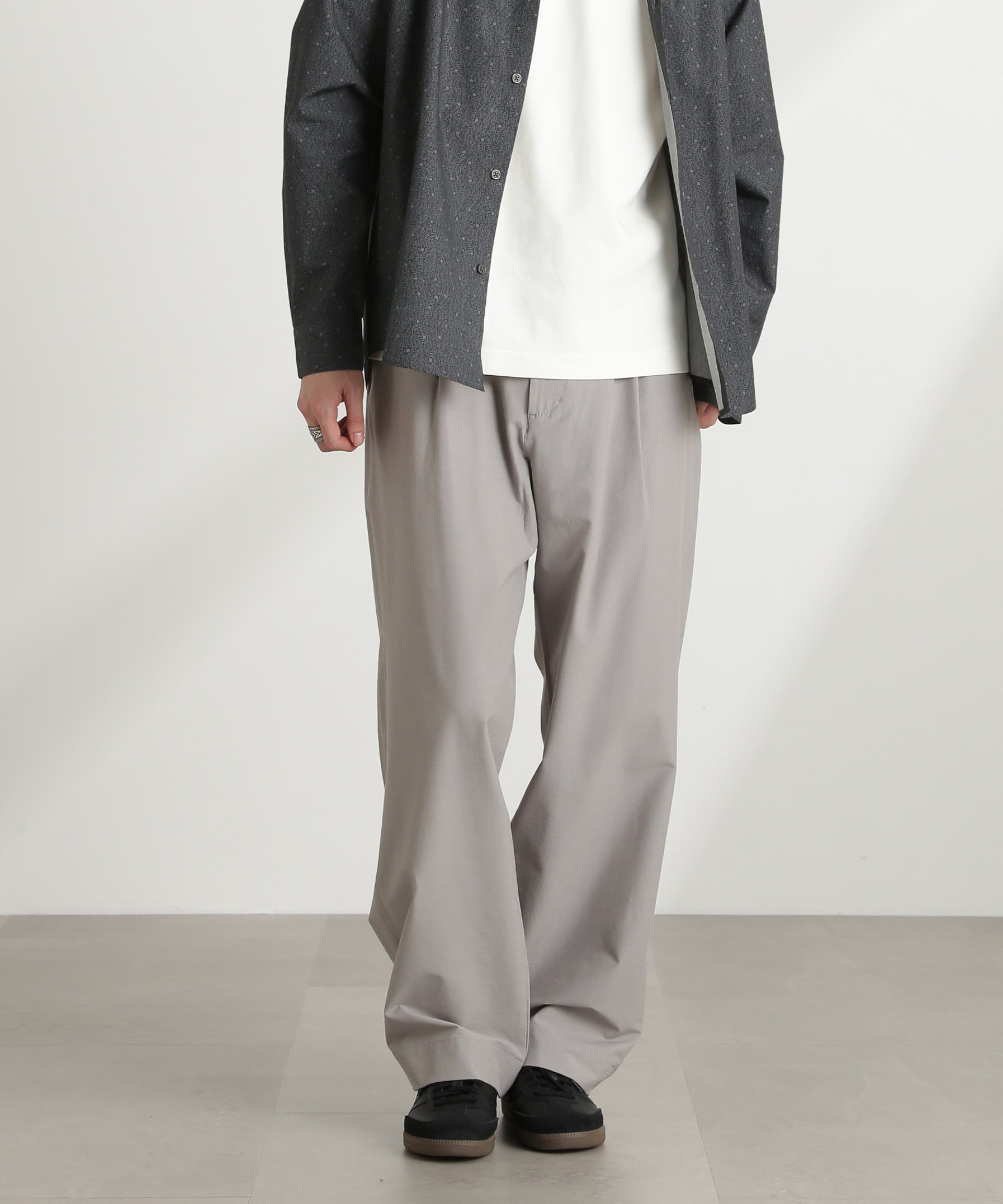 【ナノ ユニバース/nano universe / MEN】のストレッチワイドイージーパンツ(セットアップ可) 人気、トレンドファッション・服の通販 founy(ファニー) 　ファッション　Fashion　メンズファッション　Fashion for Men　ボトムス　Bottoms　ウォッシャブル　Machine Washable　春　Spring　シンプル　Simple, Minimal　スタンダード　Standard, Basic　ストレッチ　Stretch, Stretchy Fabric　セットアップ　Set-Up, Coordinated Outfit　トレンド　Trend, Trending Now　ドレープ　Drape, Draping Fabric　人気　Popular, Best Seller　ブルゾン　Blouson, Bomber Jacket　ループ　Loop, Loop Knit　ワイド　Wide, Wide Fit　S/S・春夏　SS, Spring/Summer, Warm Season　おすすめ　Recommended / Our Picks　夏　Summer　2025年　2025　2025春夏・S/S　Spring/Summer 2025 SS25　 other-1|ID: prp329100004558868 ipo3291000000032754813