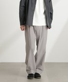 【ナノ ユニバース/nano universe / MEN】のストレッチワイドイージーパンツ(セットアップ可) L.グレー1|ID: prp329100004558868 ipo3291000000032754814