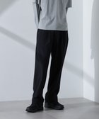 【ナノ ユニバース/nano universe / MEN】のストレッチワイドイージーパンツ(セットアップ可) ブラック|ID: prp329100004558868 ipo3291000000032754815