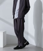 【ナノ ユニバース/nano universe / MEN】のストレッチワイドイージーパンツ(セットアップ可) チャコール3|ID: prp329100004558868 ipo3291000000032754817