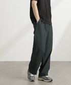 【ナノ ユニバース/nano universe / MEN】のストレッチワイドイージーパンツ(セットアップ可) D.グリーン1|ID: prp329100004558868 ipo3291000000032754820