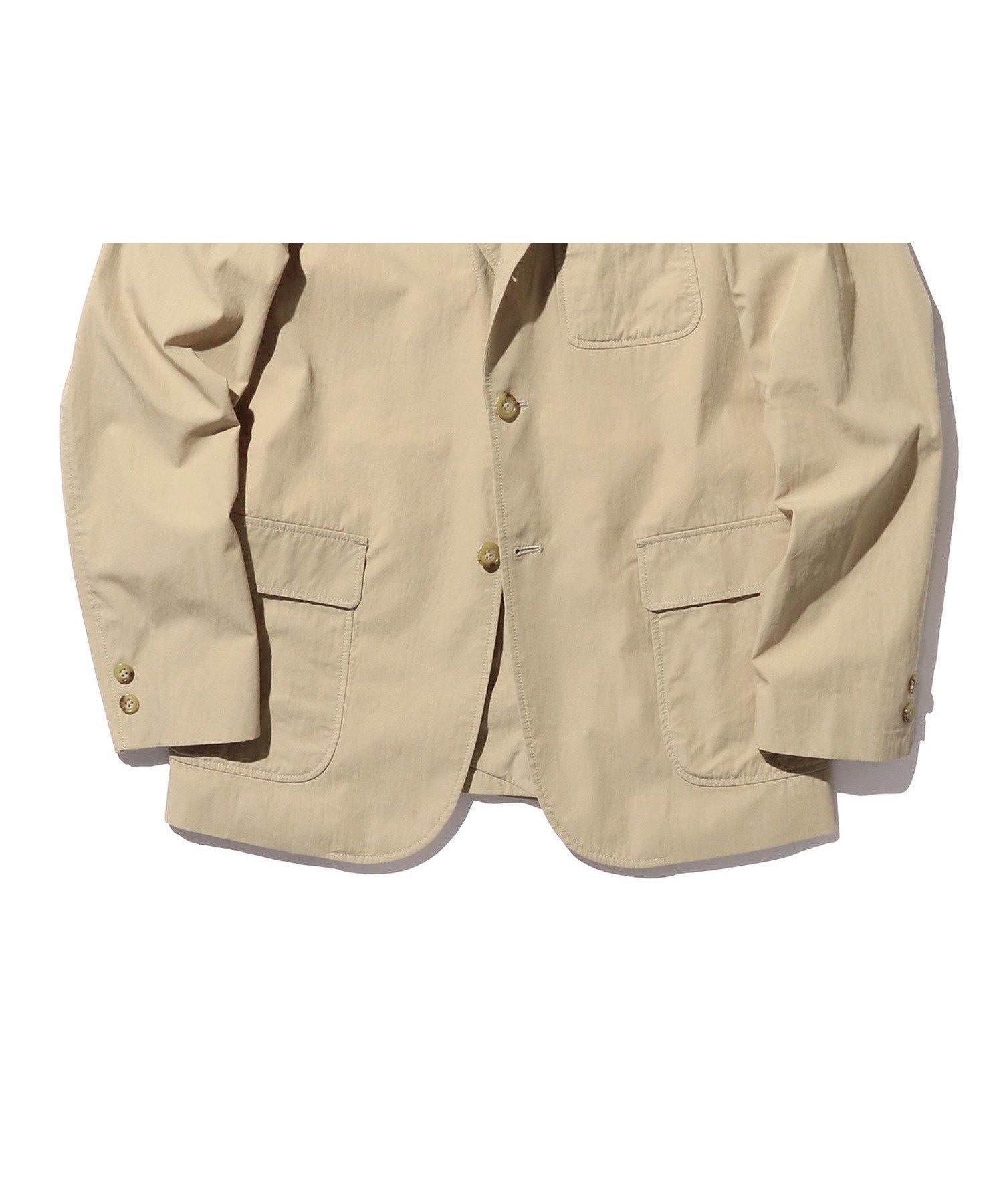 【ビームス/BEAMS / MEN】の3ボタン コンフォートクロス トラベル ジャケット インテリア・キッズ・メンズ・レディースファッション・服の通販 founy(ファニー) 　ファッション　Fashion　メンズファッション　Fashion for Men　クラシック　Classic, Timeless Style　シンプル　Simple, Minimal　ジャケット　Jacket, Outerwear　スポーツ　Sports, Activewear　スリーブ　Sleeve, Long Sleeve / Short Sleeve　トラベル　Travel, Travel Gear　ハーフ　Half, Half-Length　パターン　Pattern, Design Print　パッチ　Patch, Appliqué　ベーシック　Basic, Essential　ポケット　Pocket, Pocket Detail　ライニング　Inner Lining, Inner Fabric, Lined　BEIGE|ID: prp329100004558875 ipo3291000000032973324