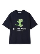 【ジェラートピケ オム/GELATO PIQUE HOMME / MEN】の【HOMME】【接触冷感】ワニプリントTシャツ 人気、トレンドファッション・服の通販 founy(ファニー) ファッション Fashion メンズファッション Men's Style Online おすすめ Recommend なめらか Smooth カットソー Cut And Sew コレクション Collection ハーフ Half プリント Print リラックス Relax 夏 Summer thumbnail NVY[089]|ID: prp329100004558889 ipo3291000000032628173