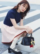 【スナイデル/SNIDEL】のSustainableワンポイントニットプルオーバー NVY[089]|ID:prp329100004558902
