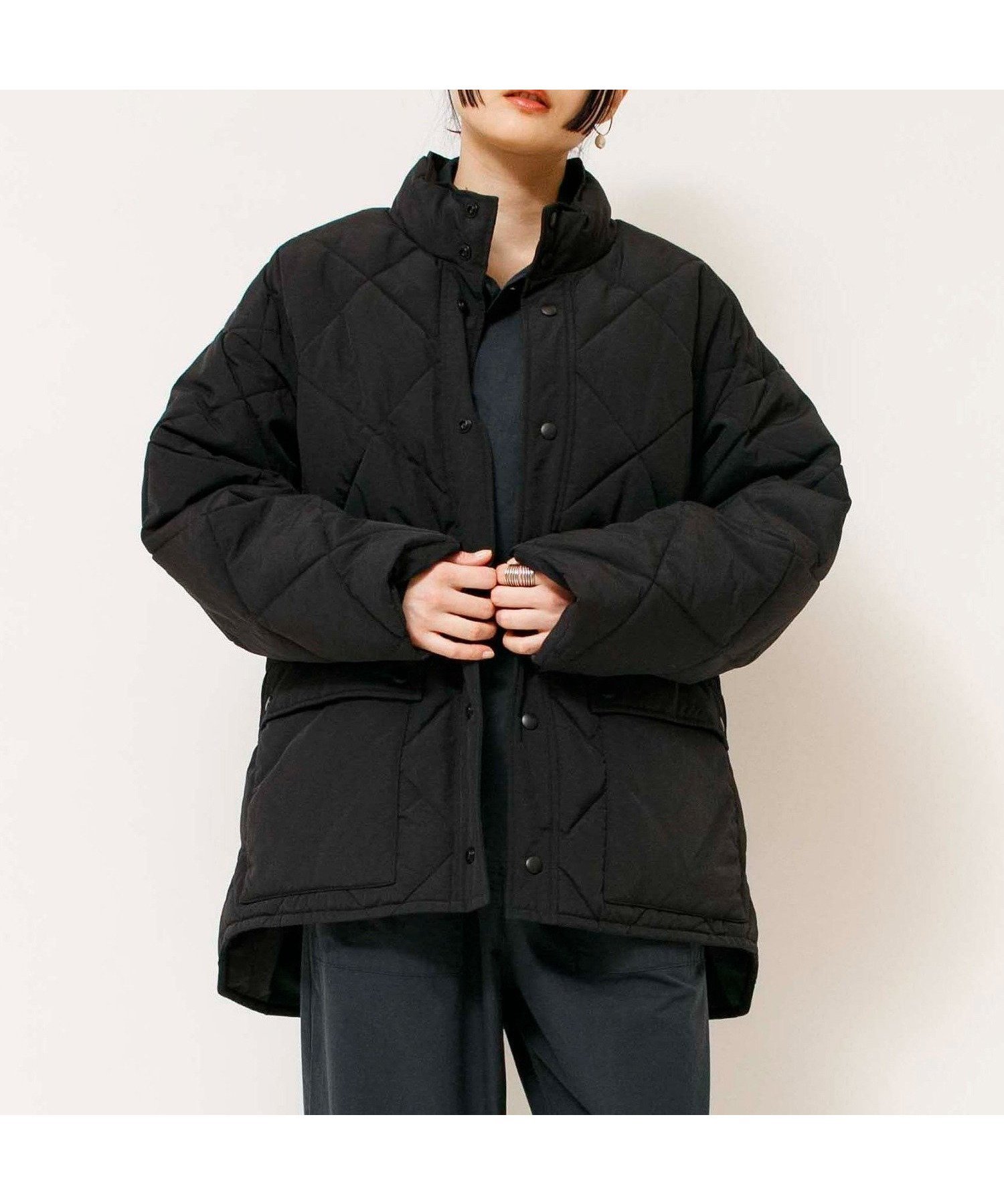 【ジョンブルプライベートラボ/Johnbull Private labo】のエコクラウドキルトジャケット 人気、トレンドファッション・服の通販 founy(ファニー) 　ファッション　Fashion　レディースファッション　WOMEN　アウター　Coat Outerwear　ジャケット　Jackets　ウォーム　Worm　キルト　Quilt　ダウン　Down　パッチ　Patch　ベスト　Vest　ポケット　Pocket　リラックス　Relax　エレガント 上品　Elegant　 other-1|ID: prp329100004558908 ipo3291000000032230860