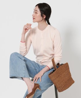 【ユナイテッドアローズ/UNITED ARROWS】のコットンシルク 18G クルーネック カーディガン 人気、トレンドファッション・服の通販 founy(ファニー) ファッション Fashion レディースファッション Fashion for Women トップス・カットソー Cut & Sew Tops カーディガン・羽織り Layered Style Cardigans おすすめ Recommended / Our Picks アンサンブル Ensemble Set カーディガン Cardigan, Knitwear シルク Silk, 100% Silk シンプル Simple, Minimal ベーシック Basic, Essential 夏 Summer |ID:prp329100004558961
