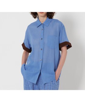 【ビューティ&ユース ユナイテッドアローズ/BEAUTY&YOUTH / UNITED ARROWS】の6(ROKU) スケ ショートスリーブ シャツ 人気、トレンドファッション・服の通販 founy(ファニー) ファッション Fashion レディースファッション Fashion for Women トップス・カットソー Cut & Sew Tops シャツ・ブラウス・オフィスカジュアル Elegant Blouses & Button-Ups ショート Short, Short Length スリーブ Sleeve, Long Sleeve / Short Sleeve ボックス Boxy, Box Shape ワイド Wide, Wide Fit 夏 Summer |ID:prp329100004558963