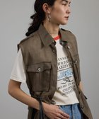 【サロン アダム エ ロペ/SALON adam et rope'】のシアーリネンミリタリージレ 人気、トレンドファッション・服の通販 founy(ファニー) ファッション Fashion レディースファッション Fashion for Women アウター Coat / Outerwear Collection トップス・カットソー Cut & Sew Tops ベスト&ジレ / 重ね着スタイル Vests & Gilets シャイニー Shiny, Glossy Finish シルク Silk, 100% Silk ジャケット Jacket, Outerwear ドローストリング Drawstring, Pull Cord バランス Balance, Style Balance ベスト Vest, Waistcoat ポケット Pocket, Pocket Detail ミックス Mix, Mixed Style ミリタリー Military, Army Style リネン Linen, Linen Fabric リラックス Relax, Relaxed Fit ロング Long, Long-Length おすすめ Recommended / Our Picks 夏 Summer エレガント 上品 Elegant thumbnail ブラウン(22)|ID: prp329100004558966 ipo3291000000033080286