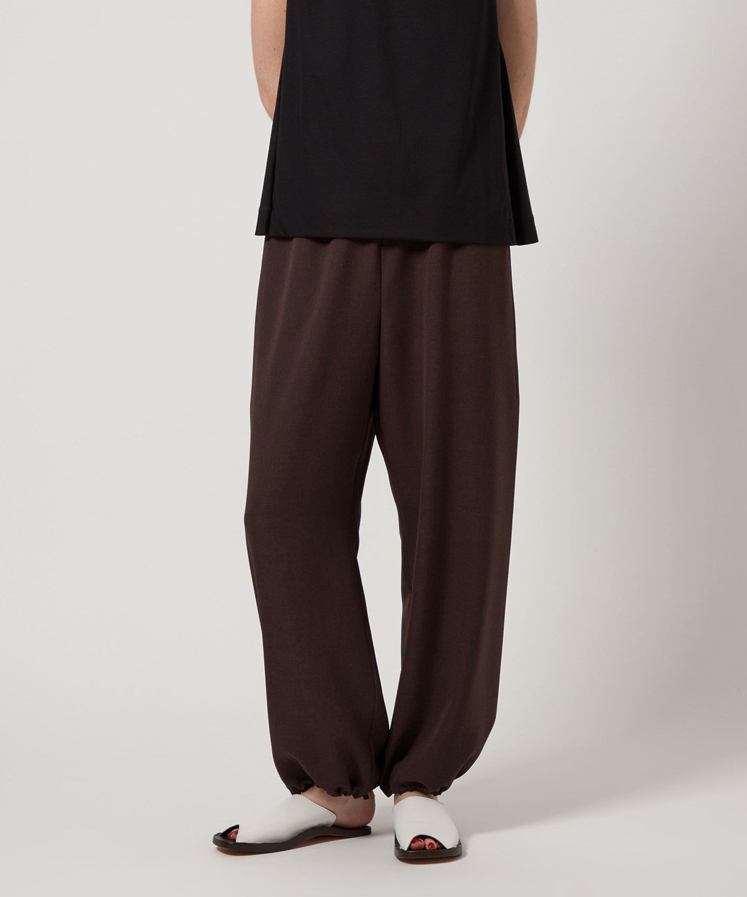 【ビューティ&ユース ユナイテッドアローズ/BEAUTY&YOUTH / UNITED ARROWS】のSteven Alan ドローコード イージー パンツ インテリア・キッズ・メンズ・レディースファッション・服の通販 founy(ファニー) 　ファッション　Fashion　レディースファッション　Fashion for Women　パンツ　Pants & Trousers　ドローコード　Drawcord, Drawstring Cord　ベーシック　Basic, Essential　エレガント 上品　Elegant　夏　Summer　DK.BROWN|ID: prp329100004559029 ipo3291000000032715249
