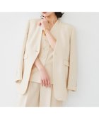 【アンタイトル/UNTITLED】の【セットアップ可能】リネンライクキャンバス カラーレスジャケット 人気、トレンドファッション・服の通販 founy(ファニー) ファッション Fashion レディースファッション Fashion for Women アウター Coat / Outerwear Collection レディースジャケット・軽アウター Jackets キャンバス Canvas, Canvas Fabric セットアップ Set-Up, Coordinated Outfit バランス Balance, Style Balance フォルム Silhouette, Form ペンシル Pencil, Pencil Skirt ポケット Pocket, Pocket Detail モダン Modern, Contemporary リアル Real, Realistic リネン Linen, Linen Fabric ワイド Wide, Wide Fit thumbnail アイボリー|ID: prp329100004559055 ipo3291000000033898697