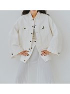 【スタイリング/styling】の【セットアップ対応】【styling/×Lee】デニムブルゾン WHT[001]|ID: prp329100004559063 ipo3291000000032693347