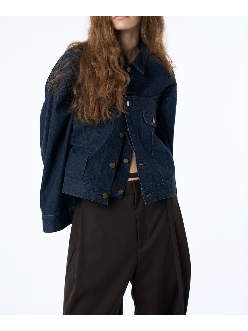 【スタイリング/styling】の【セットアップ対応】【styling/×Lee】デニムブルゾン インテリア・キッズ・メンズ・レディースファッション・服の通販 founy(ファニー) 　雑誌掲載アイテム　Magazine Items　ファッション雑誌　Fashion Magazines　ストーリィ　STORY　オッジ　Oggi　ファッション　Fashion　レディースファッション　Ladies' Fashion Online　アウター　Coat Outerwear　ブルゾン　Blouson/Jackets　3月号　March Issue　4月号　April Issue　セットアップ　Set Up　デニム　Denim　ブルゾン　Blouson　雑誌　Magazine　IND[088]|ID: prp329100004559063 ipo3291000000032693349