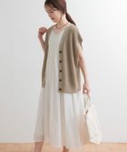 【アーバンリサーチ ドアーズ/URBAN RESEARCH DOORS】の2WAYタンクトップレイヤードワンピース 人気、トレンドファッション・服の通販 founy(ファニー) ファッション Fashion レディースファッション WOMEN ワンピース Dress 2025年 2025 2025春夏・S/S Ss,Spring/Summer,2025 おすすめ Recommend カットソー Cut And Sew カーディガン Cardigan ドッキング Docking ノースリーブ No Sleeve ミックス Mix 夏 Summer S/S・春夏 Ss・Spring/Summer thumbnail OFF|ID: prp329100004559368 ipo3291000000032429877