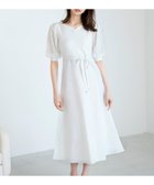 【ミッシュマッシュ/MISCH MASCH】の【2024春夏新作】レース袖Aラインワンピース/MM417420 ホワイト|ID: prp329100004559369 ipo3291000000032235099