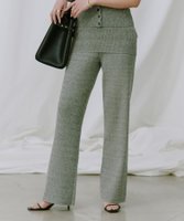 【アニュアンス/anuans】のリラックスニットパンツ 人気、トレンドファッション・服の通販 founy(ファニー) ファッション Fashion レディースファッション WOMEN パンツ Pants おすすめ Recommend シューズ Shoes ビスチェ Bustier リラックス Relax 夏 Summer |ID:prp329100004559370
