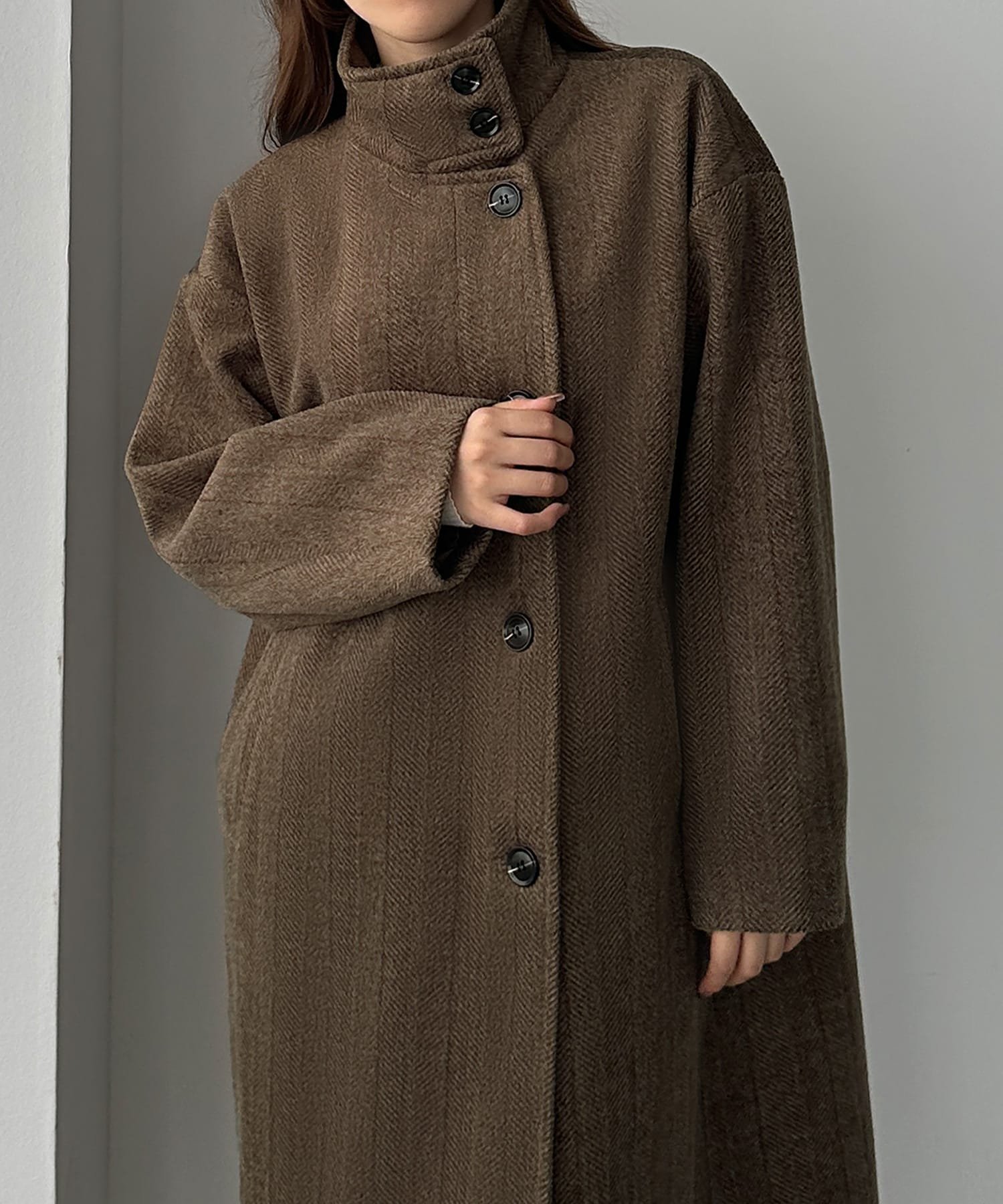【ジュノア/JUNOAH】のLouere シャギーオーバーコート 人気、トレンドファッション・服の通販 founy(ファニー) 　ファッション　Fashion　レディースファッション　WOMEN　アウター　Coat Outerwear　コート　Coats　アクリル　Acrylic　 other-1|ID: prp329100004559372 ipo3291000000032298341