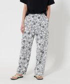 【ビューティ&ユース ユナイテッドアローズ/BEAUTY&YOUTH / UNITED ARROWS】の【WEB限定/日比谷花壇コラボアイテム】フラワープリント イージーパンツ -ウォッシャブル- OFF WHITE|ID: prp329100004559378 ipo3291000000032741073