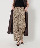 【ビューティ&ユース ユナイテッドアローズ/BEAUTY&YOUTH / UNITED ARROWS】の【WEB限定/日比谷花壇コラボアイテム】フラワープリント イージーパンツ -ウォッシャブル- BEIGE|ID: prp329100004559378 ipo3291000000032741081