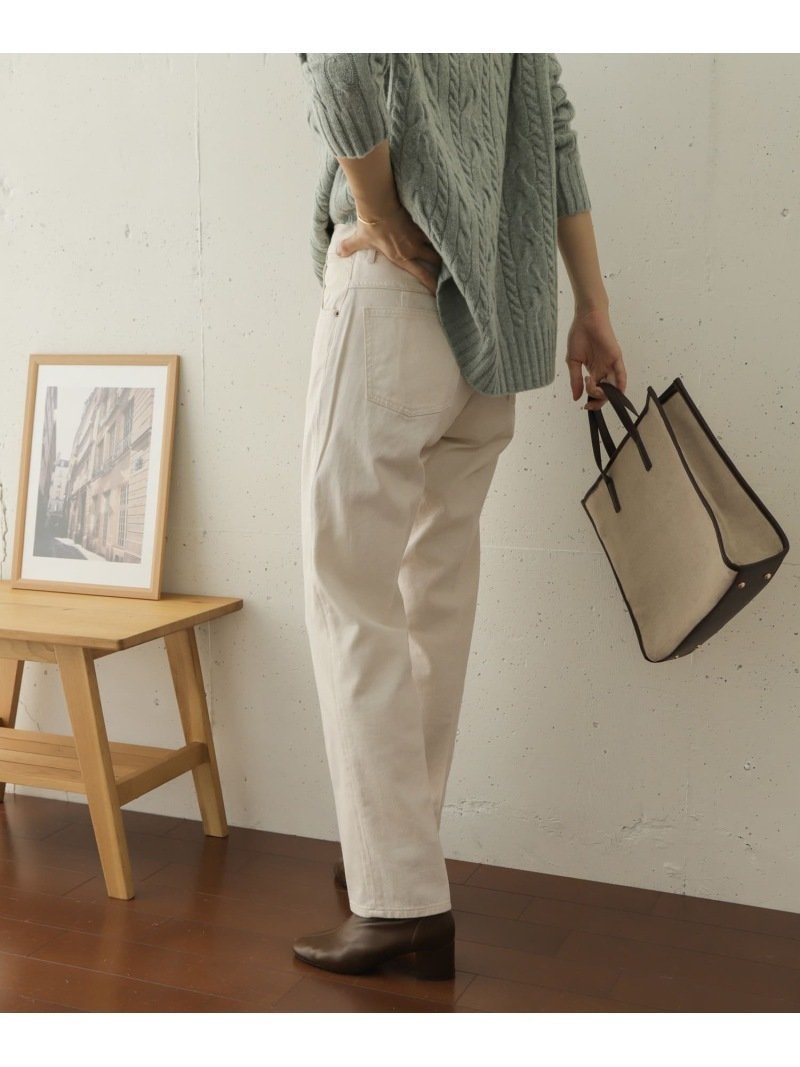 【アーバンリサーチ ドアーズ/URBAN RESEARCH DOORS】のハイライズデニムパンツ インテリア・キッズ・メンズ・レディースファッション・服の通販 founy(ファニー) 　ファッション　Fashion　レディースファッション　WOMEN　パンツ　Pants　デニムパンツ　Denim Pants　スタンダード　Standard　センター　Center　パターン　Pattern　ポケット　Pocket　人気　Popularity　定番　Standard　A/W・秋冬　Aw・Autumn/Winter・Fw・Fall-Winter　NATURAL|ID: prp329100004559382 ipo3291000000032235201