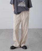 【フリーズマート/FREE'S MART】の楊柳リラックスストレートパンツ 人気、トレンドファッション・服の通販 founy(ファニー) ファッション Fashion レディースファッション WOMEN パンツ Pants タンク Tank フリル Frills メランジ Melange リラックス Relax ワイド Wide 羽織 Haori thumbnail ライトベージュ|ID: prp329100004559387 ipo3291000000032235241