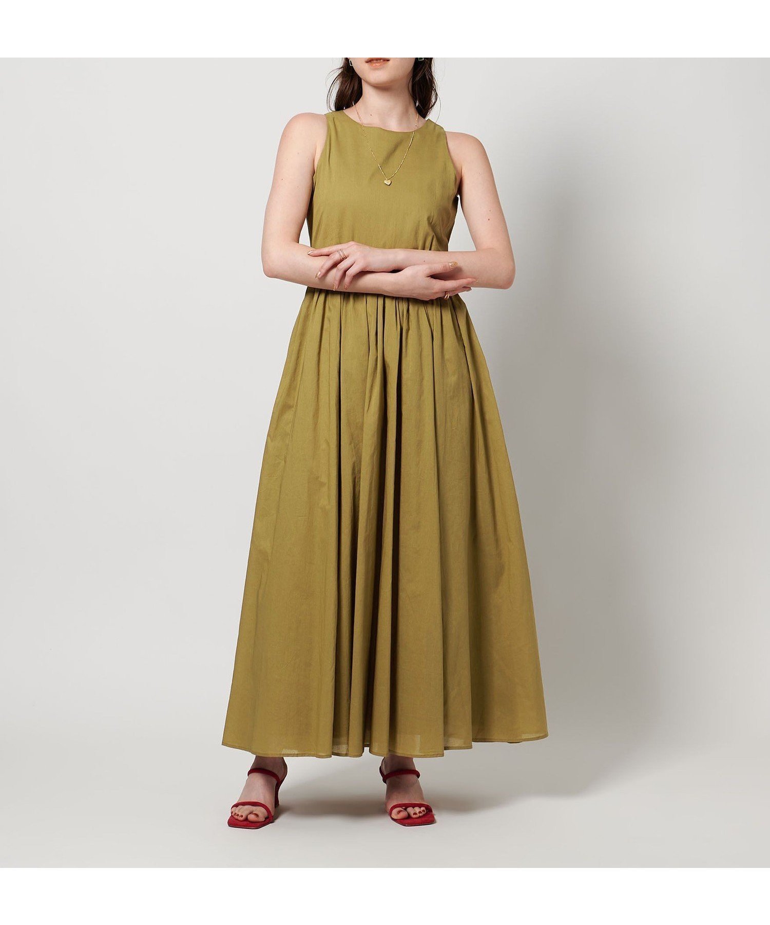 【ユナイテッドアローズ/UNITED ARROWS】の【一部別注】 MARIHA 夏のレディのドレス インテリア・キッズ・メンズ・レディースファッション・服の通販 founy(ファニー) 　ファッション　Fashion　レディースファッション　Fashion for Women　ワンピース　Dresses　フォーマル・パーティードレス・結婚式用ドレス　Elegant & Casual Dresses　コンパクト　Compact, Small Size　ドレス　Dress, One-Piece　別注　Limited Edition, Custom Order　夏　Summer　エレガント 上品　Elegant　OLIVE|ID: prp329100004559425 ipo3291000000032722427