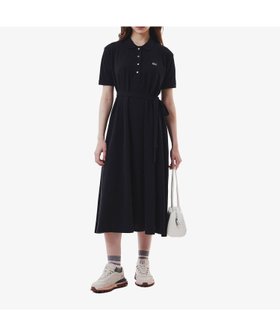 【ラコステ/LACOSTE】の鹿の子地マキシ丈ドレス ポロワンピース フレア Iライン 人気、トレンドファッション・服の通販 founy(ファニー) ファッション Fashion レディースファッション Ladies' Fashion Online ワンピース Dress ドレス Party Dresses エレガント 上品 Elegant スポーツ Sports トレンド Trend ドレス Dress フェミニン Feminine フレア Flare ポロシャツ Polo Shirt マキシ Maxi 鹿の子 Pique |ID:prp329100004559439