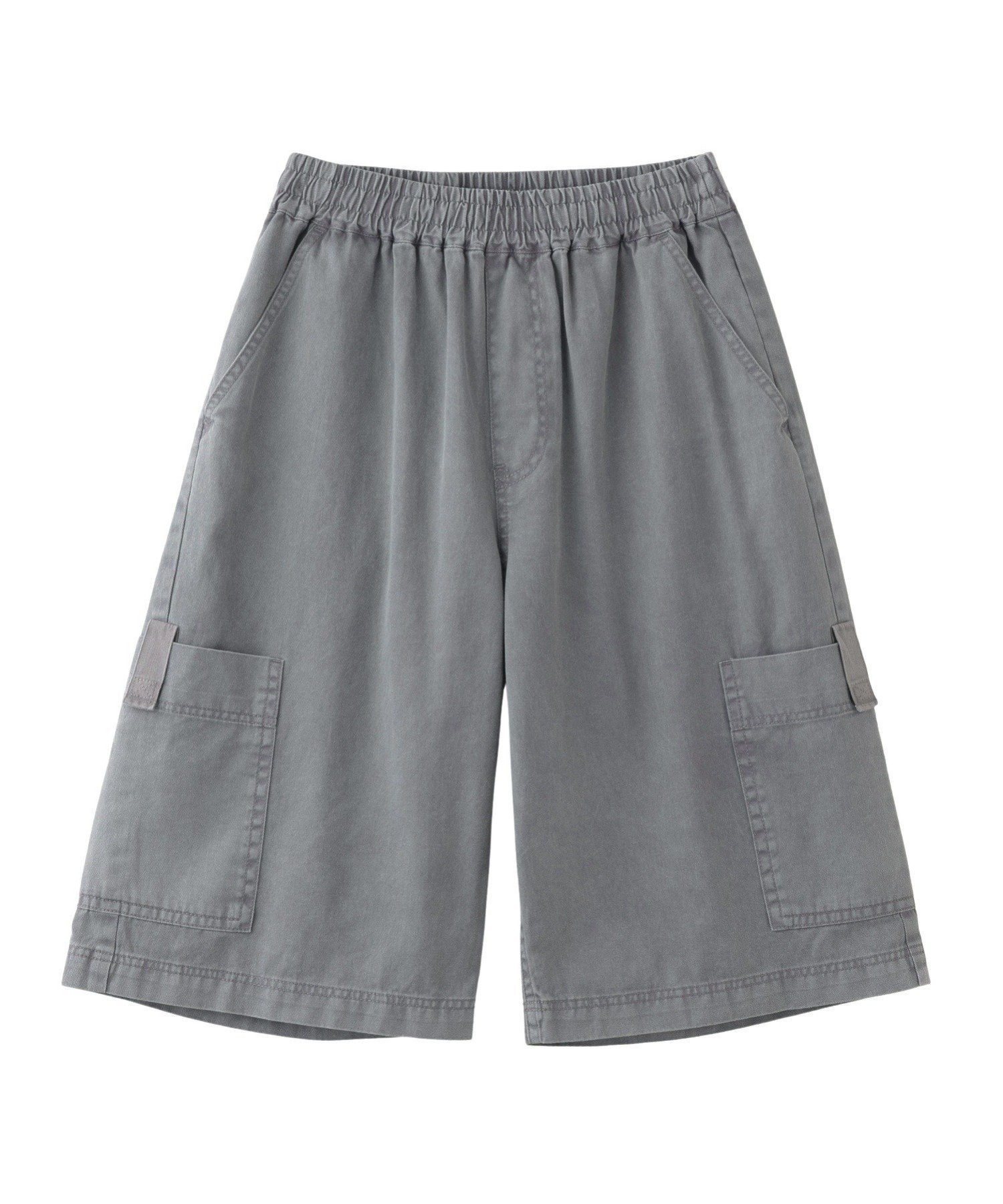 【エックスガール/X-girl】のFADED FACE EASY HALF PANTS X-girl インテリア・キッズ・メンズ・レディースファッション・服の通販 founy(ファニー) 　ファッション　Fashion　レディースファッション　WOMEN　パンツ　Pants　おすすめ　Recommend　コンパクト　Compact　セットアップ　Set Up　ツイル　Twill　ハーフ　Half　ワンポイント　One Point　今季　This Season　夏　Summer　定番　Standard　春　Spring　S/S・春夏　Ss・Spring/Summer　GREY|ID: prp329100004559442 ipo3291000000032235631