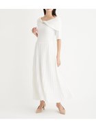 【セルフォード/CELFORD】のメタルパーツ付きニットワンピース 人気、トレンドファッション・服の通販 founy(ファニー) ファッション Fashion レディースファッション Fashion for Women ワンピース Dresses ニットワンピース Knit Dresses アシンメトリー Asymmetrical Style エレガント 上品 Elegant ツイスト Tweed, Tweed Fabric プリーツ Pleats, Pleated メタル Metal, Metal Parts thumbnail IVR[003]|ID: prp329100004559468 ipo3291000000033040396