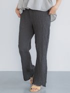 【コカ/COCA】の【シワが目立ちにくい】クロスシャーリングセミフレアパンツ Charcoal|ID: prp329100004559480 ipo3291000000032722655