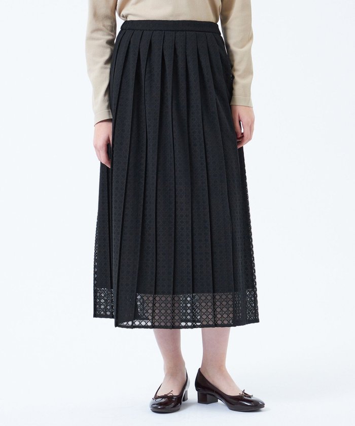 【マッキントッシュ フィロソフィー/MACKINTOSH PHILOSOPHY】のレースプリーツスカート インテリア・キッズ・メンズ・レディースファッション・服の通販 founy(ファニー) https://founy.com/ ファッション Fashion レディースファッション WOMEN スカート Skirt プリーツスカート Pleated Skirts おすすめ Recommend プリーツ Pleats モチーフ Motif レース Race ロング Long エレガント 上品 Elegant 冬 Winter 夏 Summer 春 Spring 秋 Autumn/Fall |ID: prp329100004559496 ipo3291000000032236051