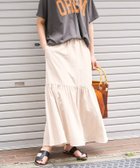 【フリークスストア/FREAK'S STORE】の接触冷感/吸水速乾/抗ピリング/マシーンウォッシャブル SUMMERCOOL ティアードスカート 25SS ベージュ|ID: prp329100004559507 ipo3291000000033645309