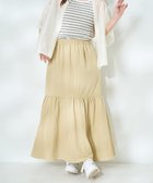 【フリークスストア/FREAK'S STORE】の接触冷感/吸水速乾/抗ピリング/マシーンウォッシャブル SUMMERCOOL ティアードスカート 25SS ピスタチオ|ID: prp329100004559507 ipo3291000000033645310