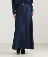 【デミルクス ビームス/Demi-Luxe BEAMS】の【別注】upper hights / THE FREYA スカート 人気、トレンドファッション・服の通販 founy(ファニー) ファッション Fashion レディースファッション WOMEN スカート Skirt おすすめ Recommend シンプル Simple セットアップ Set Up デニム Denim フィット Fit フレア Flare ベーシック Basic リブニット Rib Knit エレガント 上品 Elegant 別注 Special Order |ID:prp329100004559515