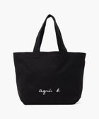【アニエスベー ファム/agnes b. FEMME】のWEB限定 ロゴトートバッグ (GO03-01) 人気、トレンドファッション・服の通販 founy(ファニー) ファッション Fashion レディースファッション Fashion for Women バッグ Bags シンプル Simple, Minimal プリント Print, Printed Pattern thumbnail ブラック|ID: prp329100004559549 ipo3291000000032737048