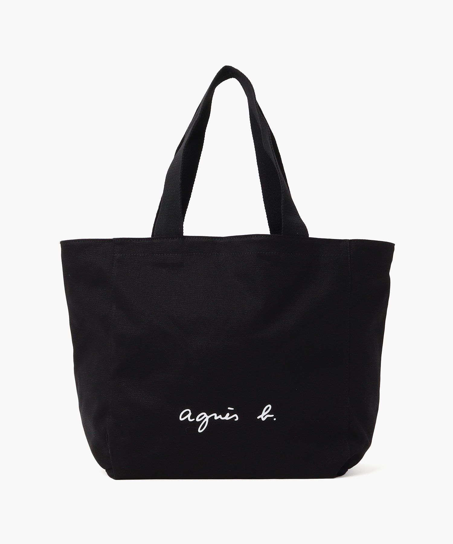 【アニエスベー ファム/agnes b. FEMME】のWEB限定 ロゴトートバッグ (GO03-01) インテリア・キッズ・メンズ・レディースファッション・服の通販 founy(ファニー) 　ファッション　Fashion　レディースファッション　Fashion for Women　バッグ　Bags　シンプル　Simple, Minimal　プリント　Print, Printed Pattern　ブラック|ID: prp329100004559549 ipo3291000000032737048