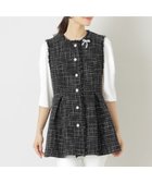 【トゥー ビー シック/TO BE CHIC】のモノトーンコットンツイード ジレ 人気、トレンドファッション・服の通販 founy(ファニー) ファッション Fashion レディースファッション WOMEN アウター Coat Outerwear トップス・カットソー Tops/Tshirt ベスト/ジレ Gilets/Vests インナー Inner カットソー Cut And Sew ツイード Tweed パール Pearl thumbnail ブラック|ID: prp329100004559554 ipo3291000000032236500