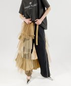 【メゾンスペシャル/MAISON SPECIAL】のRaffle Tulle Layered Wrap Skirt BGE|ID: prp329100004559562 ipo3291000000032723252