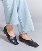 【ビューティ&ユース ユナイテッドアローズ/BEAUTY&YOUTH / UNITED ARROWS】のVカットステッチ フラットシューズ 人気、トレンドファッション・服の通販 founy(ファニー) ファッション Fashion レディースファッション WOMEN シューズ Shoes シルバー Silver シンプル Simple トレンド Trend ビジネス 仕事 通勤 Business フラット Flat エレガント 上品 Elegant 旅行 Travel thumbnail BLACK|ID: prp329100004559613 ipo3291000000032405222