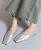 【ビューティ&ユース ユナイテッドアローズ/BEAUTY&YOUTH / UNITED ARROWS】のVカットステッチ フラットシューズ 人気、トレンドファッション・服の通販 founy(ファニー) ファッション Fashion レディースファッション WOMEN シューズ Shoes シルバー Silver シンプル Simple トレンド Trend ビジネス 仕事 通勤 Business フラット Flat エレガント 上品 Elegant 旅行 Travel thumbnail その他2|ID: prp329100004559613 ipo3291000000032405236
