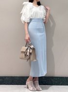 【スナイデル/SNIDEL】のシンプルタイトスカート 人気、トレンドファッション・服の通販 founy(ファニー) ファッション Fashion レディースファッション WOMEN スカート Skirt シンプル Simple タイトスカート Tight Skirt フロント Front thumbnail LBLU[081]|ID: prp329100004559657 ipo3291000000032237440