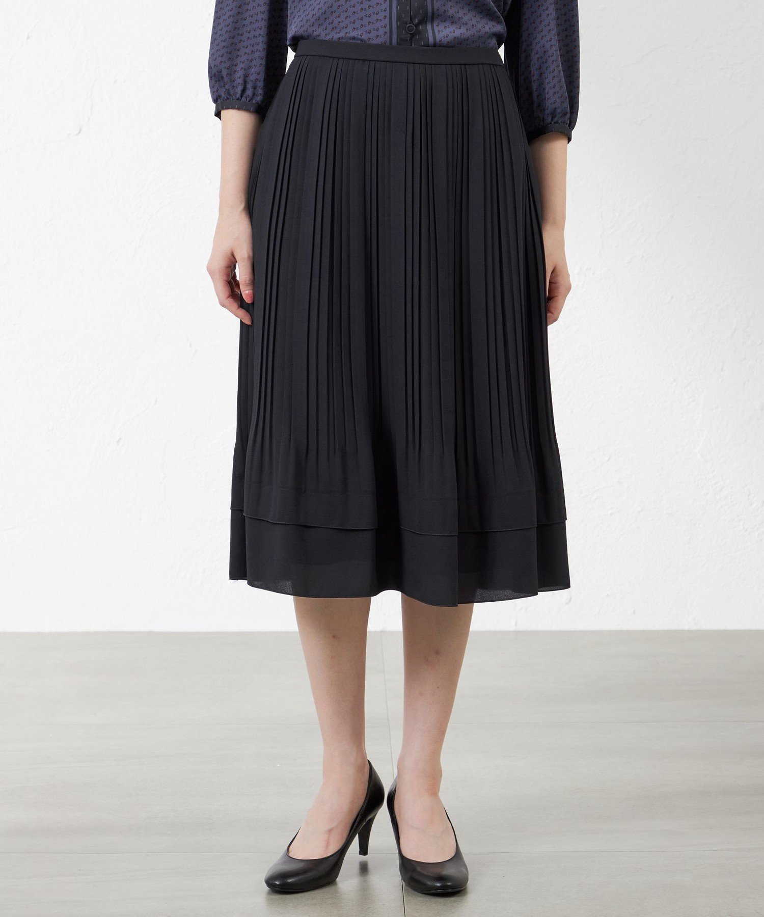 【アマカ/AMACA】のソフトストレッチジョーゼットプリーツスカート 人気、トレンドファッション・服の通販 founy(ファニー) 　ファッション　Fashion　レディースファッション　WOMEN　スカート　Skirt　プリーツスカート　Pleated Skirts　おすすめ　Recommend　ギャザー　Gather　ジョーゼット　Georgette　ストレッチ　Stretch　ドレープ　Drape　プリーツ　Pleats　ボックス　Box　エレガント 上品　Elegant　 other-1|ID: prp329100004559658 ipo3291000000032237449