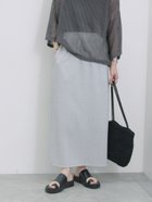 【サマンサモスモス/Samansa Mos2】のラメナロースカート 人気、トレンドファッション・服の通販 founy(ファニー) ファッション Fashion レディースファッション Fashion for Women スカート Skirts おすすめ Recommended / Our Picks スニーカー Sneakers, Trainers スポーティ Sporty, Casual Athletic スマート Smart, Elegant スリット Slit, Slit Detail エレガント 上品 Elegant thumbnail シルバー|ID: prp329100004559682 ipo3291000000032724932